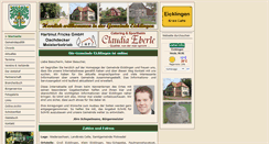 Desktop Screenshot of eicklingen.de